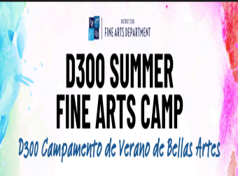 Summer Fine Arts Camp - Campamento de Verano de Bellas Artes